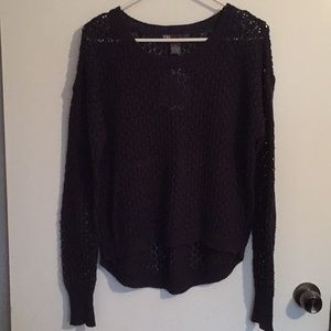 Navy Knitted Sweater